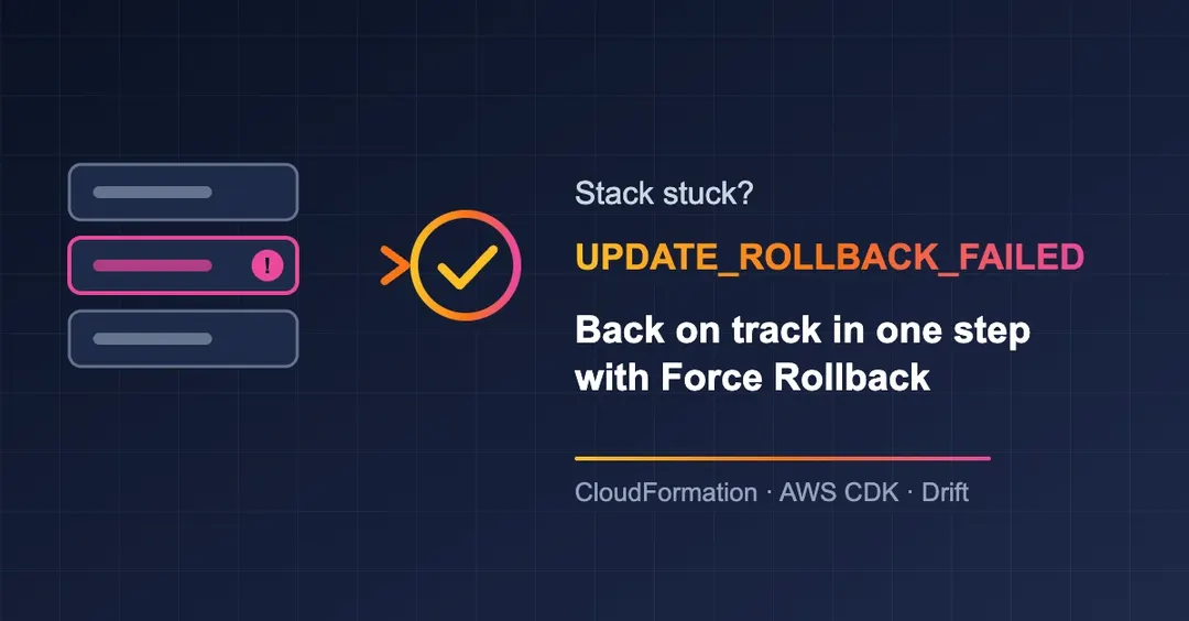 AWS adds Force Rollback for stuck CloudFormation stacks