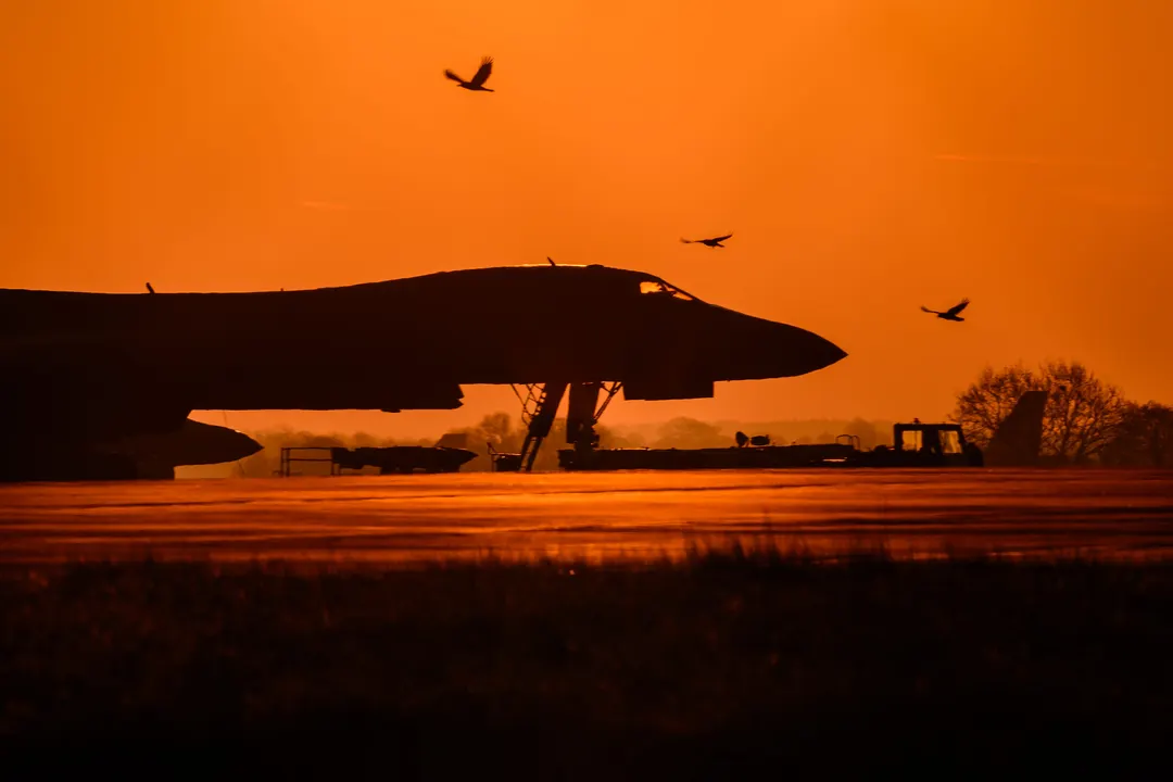 Pentagon evacuated 12 B-1 bombers over drone attack threat