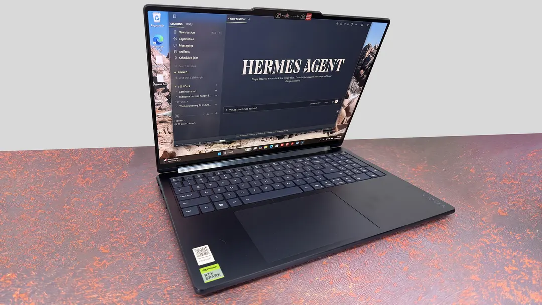 Lenovo Yoga 9n with RTX Spark review: local AI coding on a $4,000 laptop
