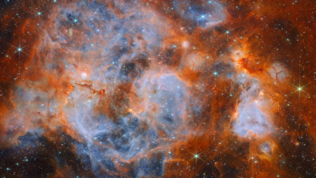 JWST captures star-forming nebula N159 in the Large Magellanic Cloud