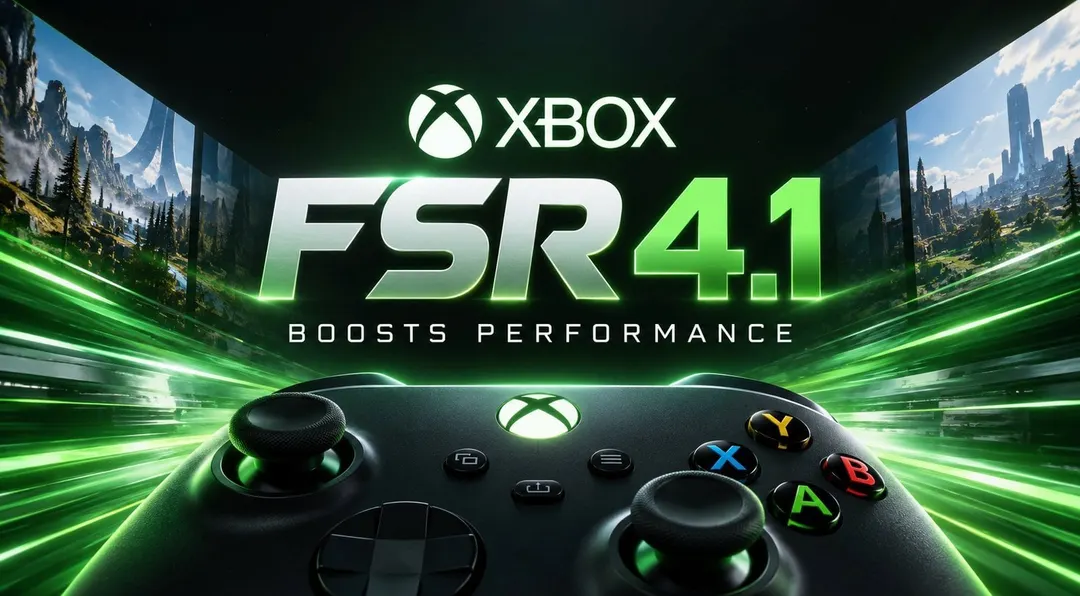 FSR 4.1 lifts 30 FPS Xbox Series X games to 60 FPS