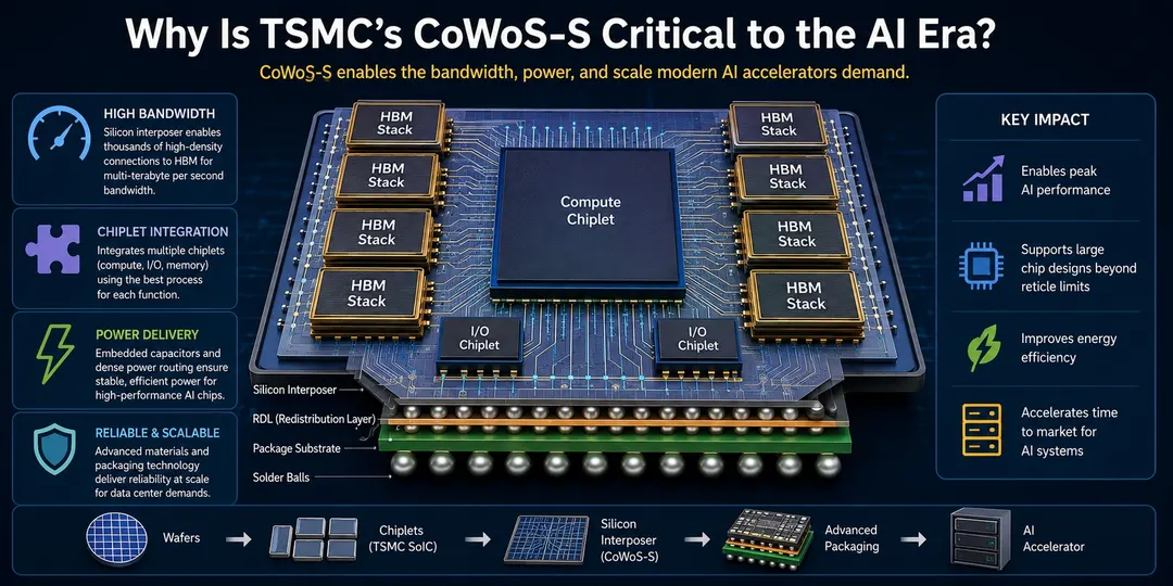 Inside TSMC's CoWoS-S packaging powering modern AI