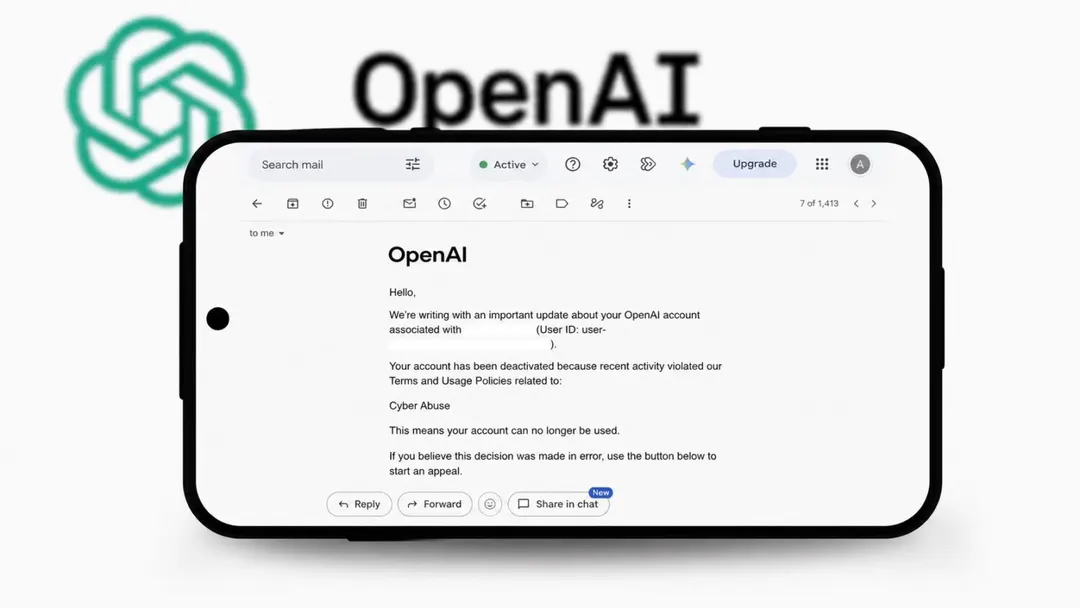 OpenAI Reportedly Banned a User for Reverse-Engineering His Own Samsung TV