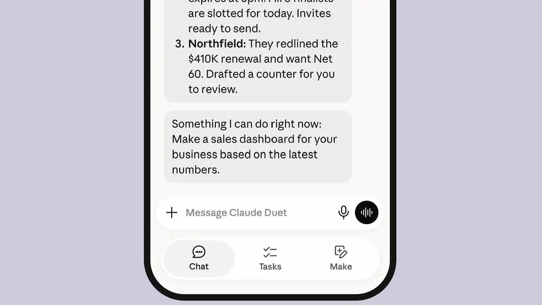 Anthropic unveils Claude Duet personal AI agent