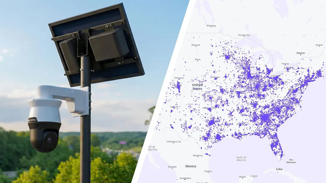 Proton publishes map of 214,000 Flock cameras