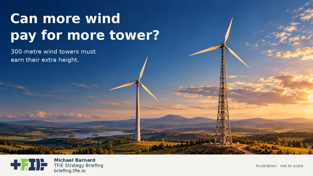 GICON's 300-meter wind tower meets a 199-meter rival