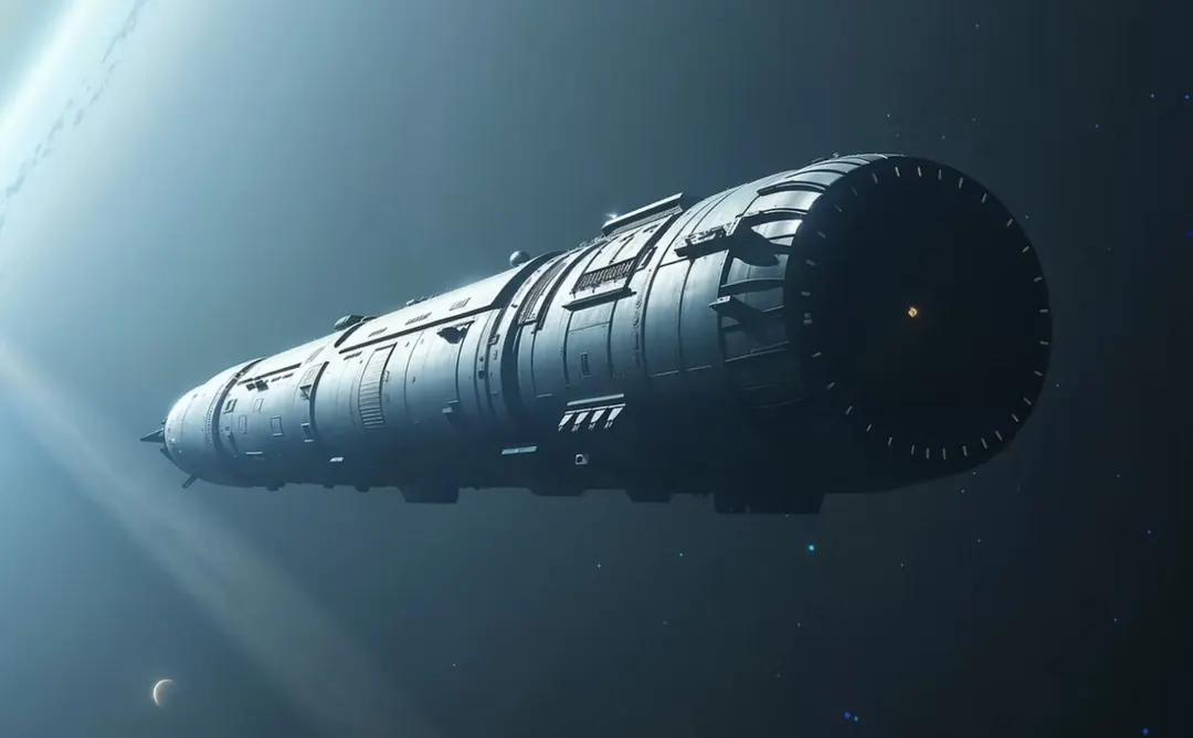 Chrysalis: 58-km spacecraft for 2,400 people to Alpha Centauri