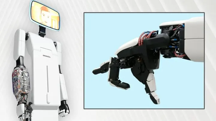 Honda demonstrates remote-controlled robot for complex physical tasks