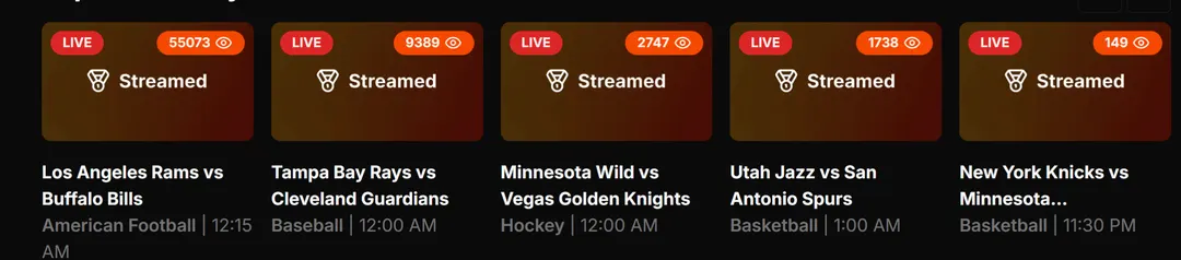 Streamed, the pirate live-sports engine, shuts down