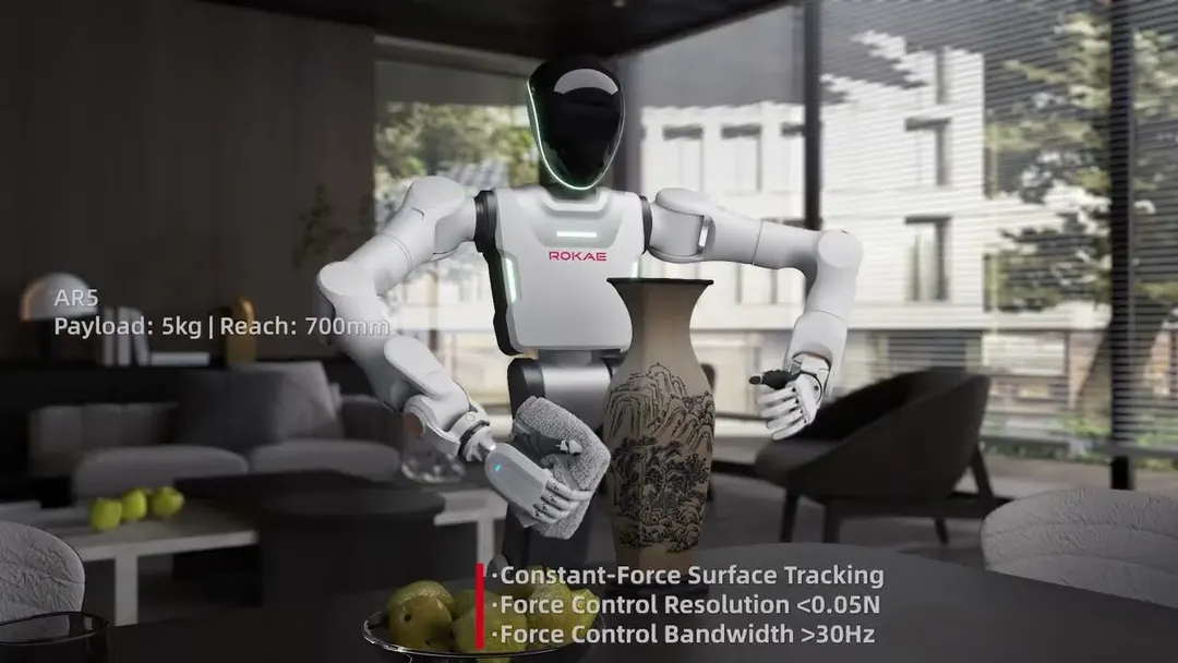 ROKAE ships 10,000th force-controlled arm, deploys five humanoids at Schaeffler plant