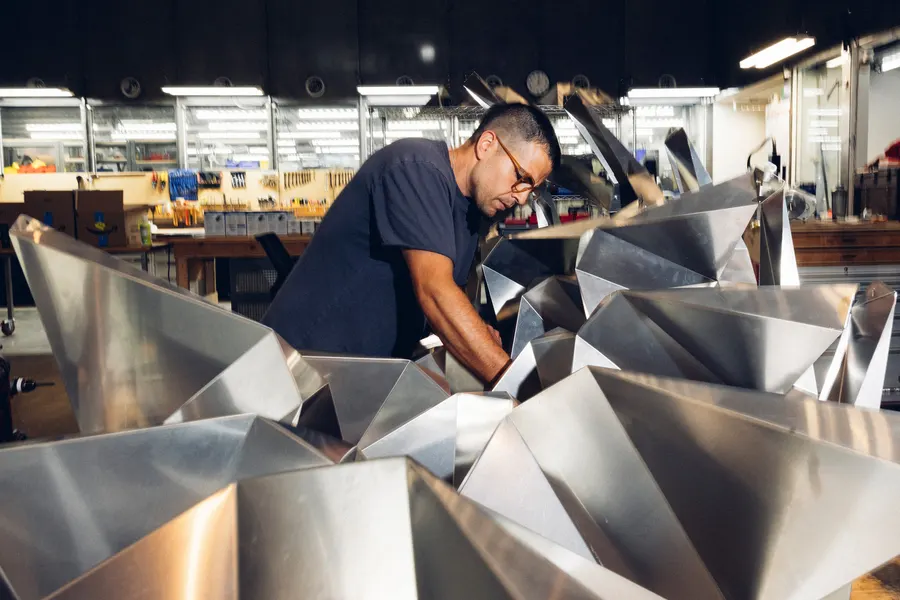 MIT's origami metal blocks build strong structures without heavy welding