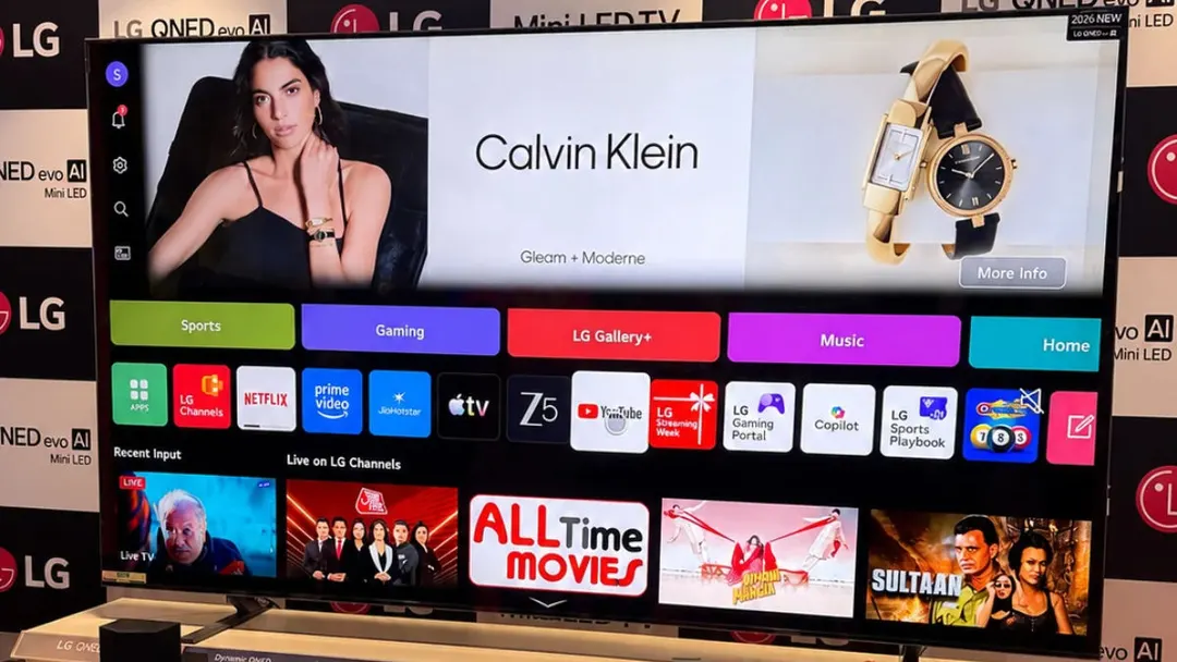 LG launches 115-inch QNED evo Mini LED TV in India