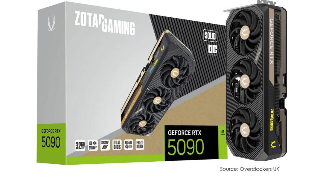 Stolen RTX 5090 traced to online seller in Brazil
