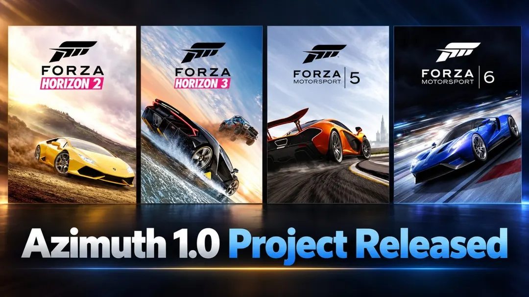 Azimuth 1.0 Brings Forza Motorsport 5 and 6 to PC
