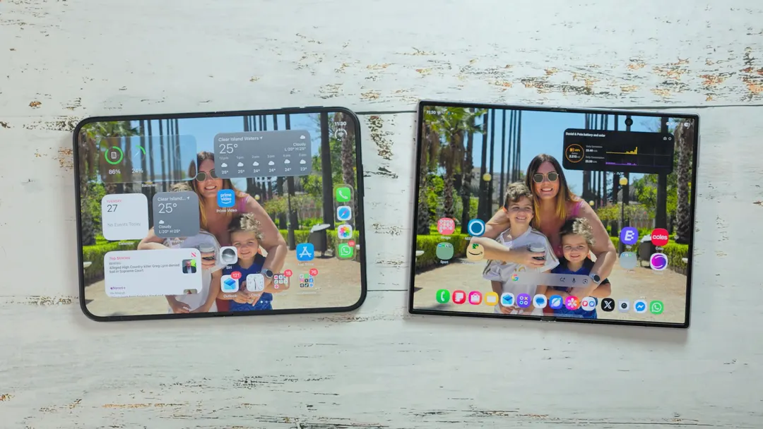Galaxy Z Fold 8 vs iPhone Duo software: Samsung offers more multitasking flexibility