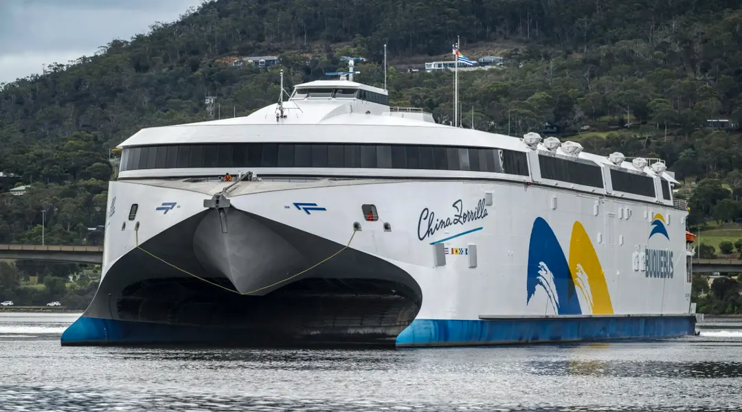 World's largest electric ferry China Zorrilla enters service in Buenos Aires