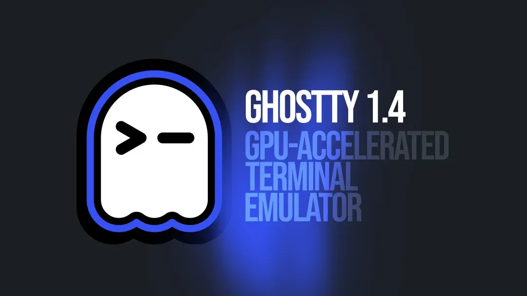 Ghostty 1.4 speeds up text parsing 5.7x and compresses scrollback by 70-90%