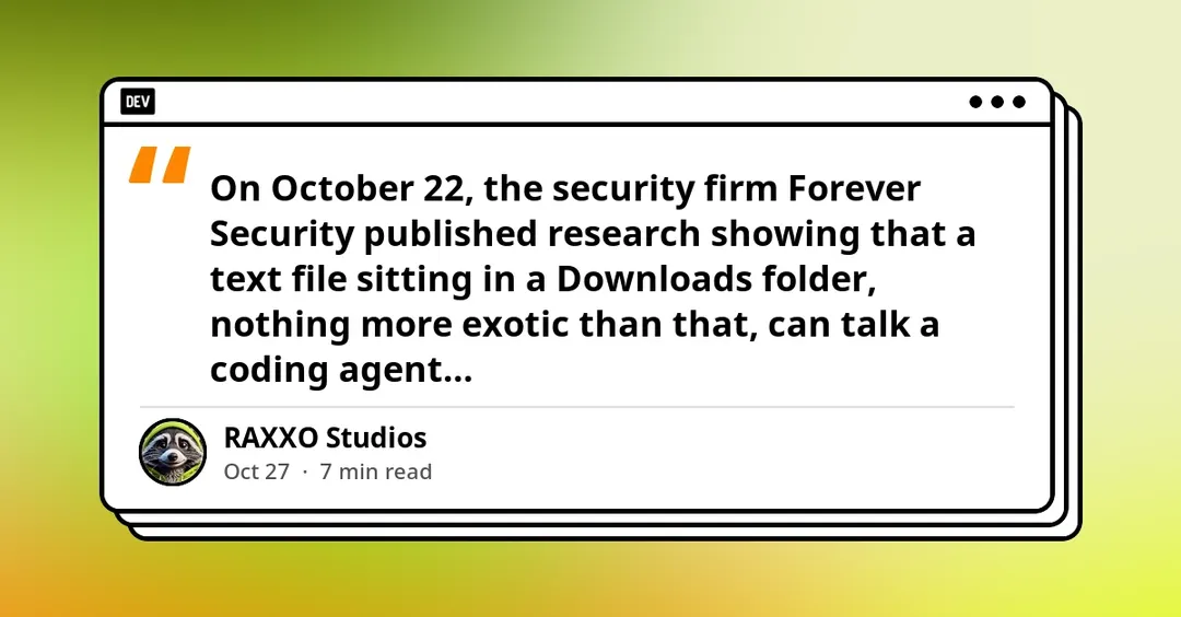 Planted AGENTS.md in Downloads can hijack Codex and Claude Code
