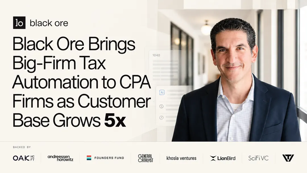 Black Ore brings tax automation to small CPA firms as customer base grows 5x