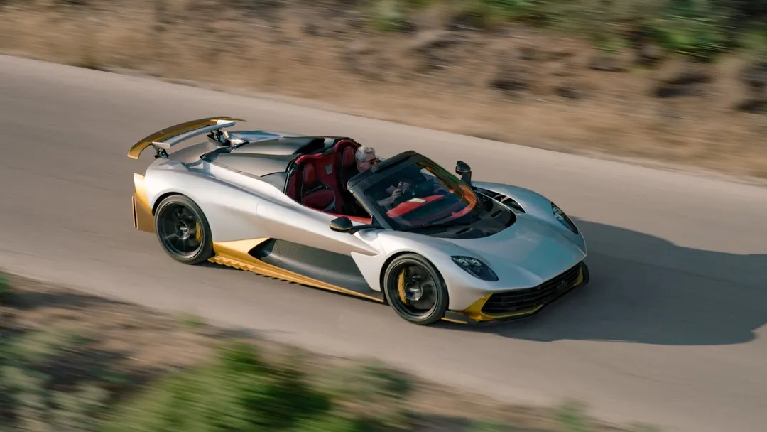 Aston Martin unveils open-top Valhalla Spider