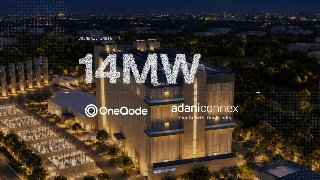 OneQode secures 14 MW of Chennai AI capacity from AdaniConneX