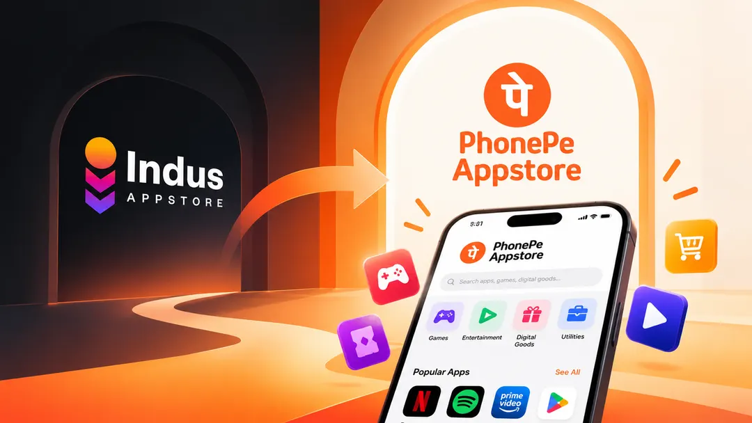 PhonePe rebrands Indus Appstore as PhonePe Appstore, expands into digital goods