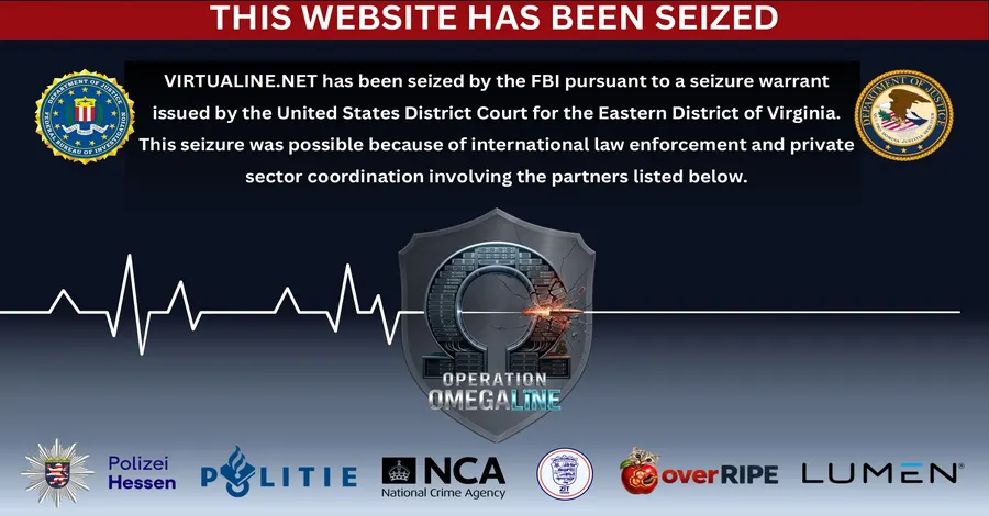 FBI seizes Virtualine domain over criminal hosting and Bitcoin laundering