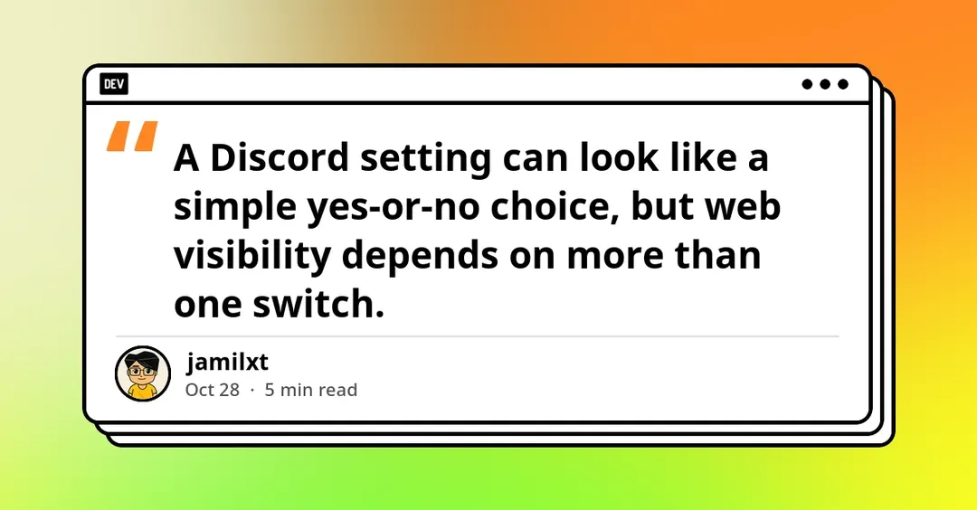Discord server content may appear in web search starting November 16