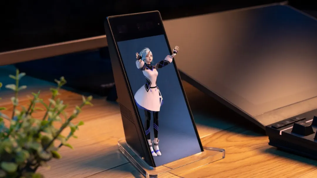 Sony ELF-MN1 Spatial Reality Display puts a 6-inch 3D avatar on your desk for ¥54,000