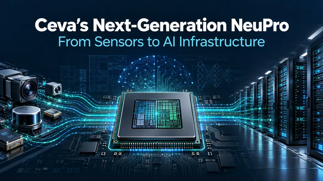 Ceva unveils four NeuPro NPU families on a unified software stack