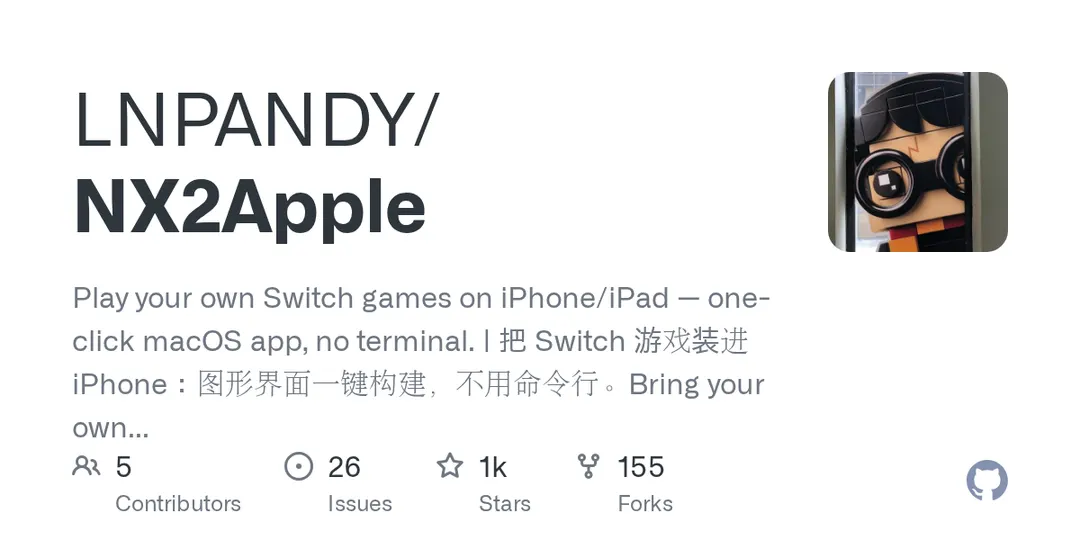 NX2Apple converts Switch games into Apple Silicon apps