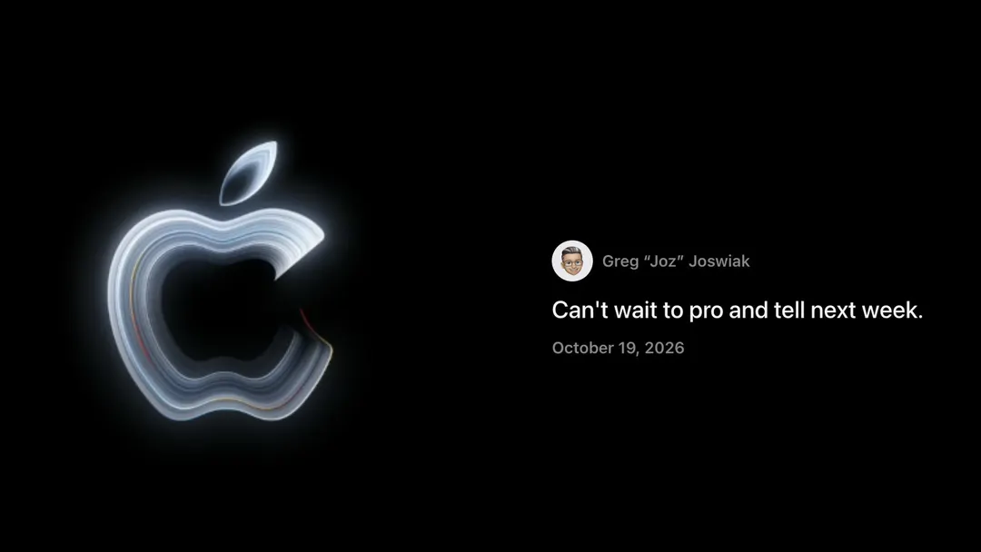 Apple's Pro and Tell event: touchscreen MacBook Pro expected