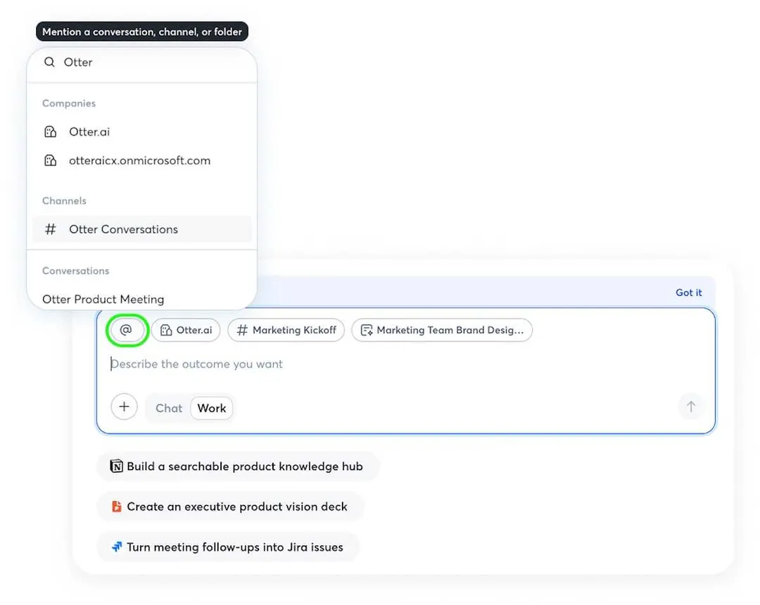 Otter adds Work mode to automate meeting-related tasks