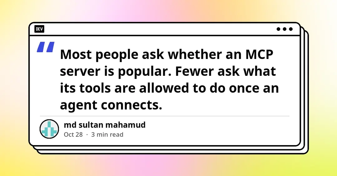 850 MCP servers describe tools that move money