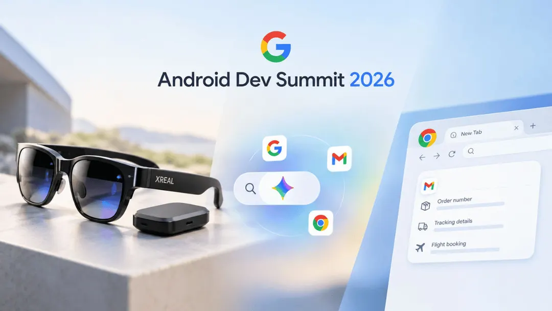 Android Dev Summit 2026: XREAL Aura glasses, Connected Apps and Chrome AI autofill