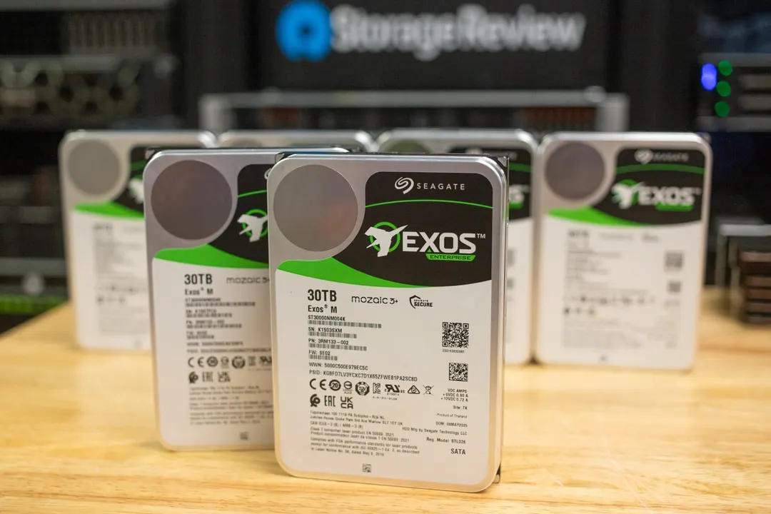 Seagate HAMR SMR Exos M drives join Broadcom eHBA 9600 approved vendor list after Azure qualification