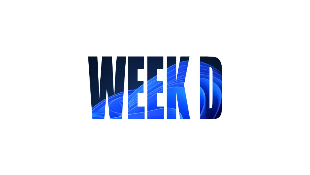 Microsoft ships Week D preview updates for Windows 11