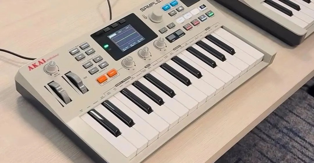 Akai teases open-source 37-key MPC Sample Key