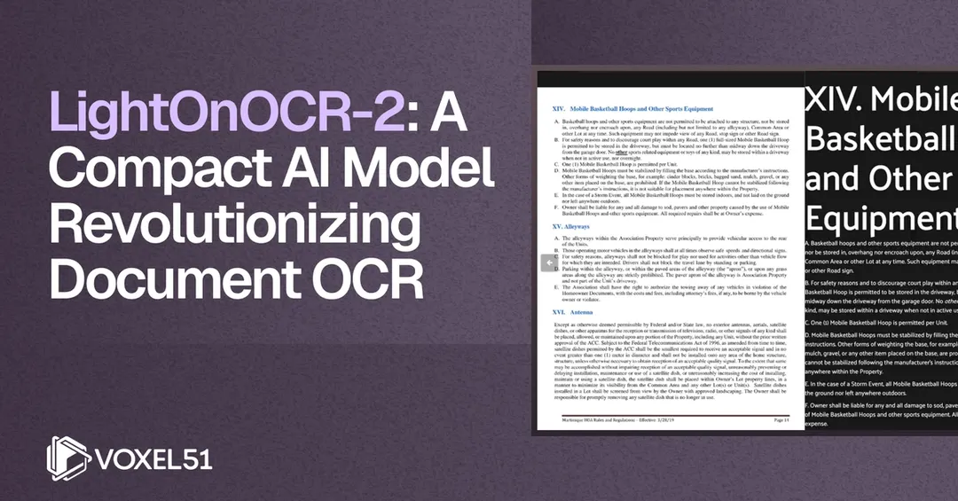 LightOnOCR-2: a compact 1B-parameter document OCR model