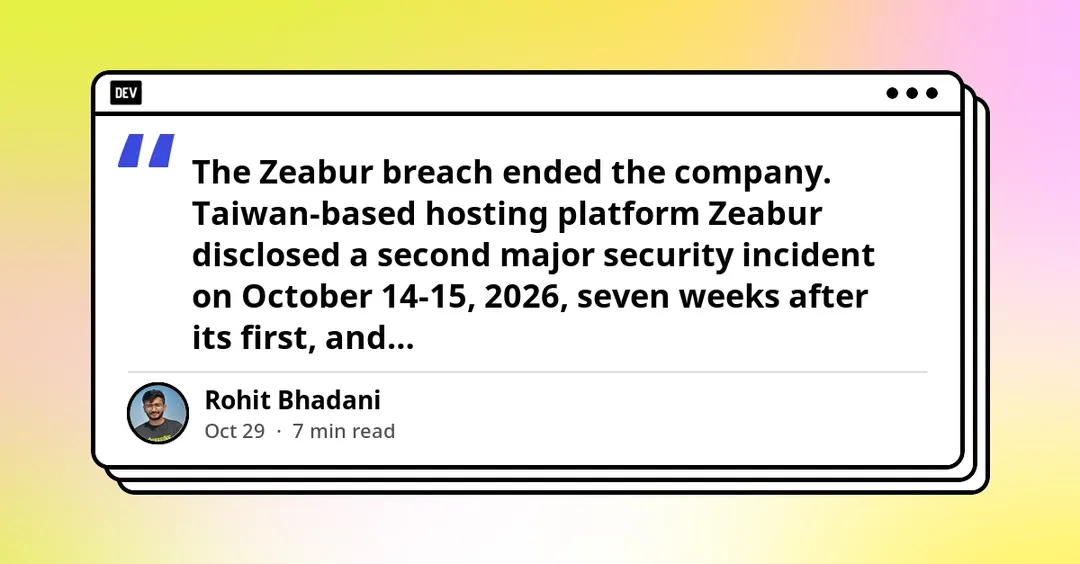 Zeabur breach analysis: one unrotated admin token exposed 321,810 accounts
