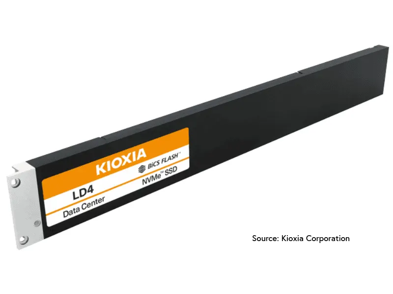 Kioxia launches E1.L QLC SSDs for hyperscale data centres