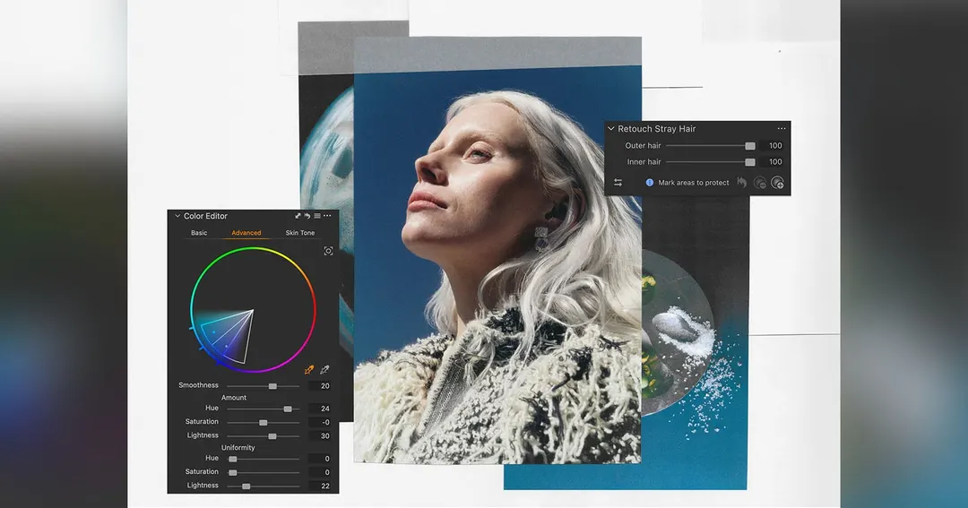 Capture One 16.9 adds stray hair removal and redesigned color editor