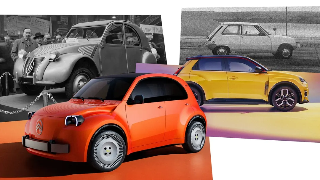 Renault and Citroën bet on retro design against Chinese rivals