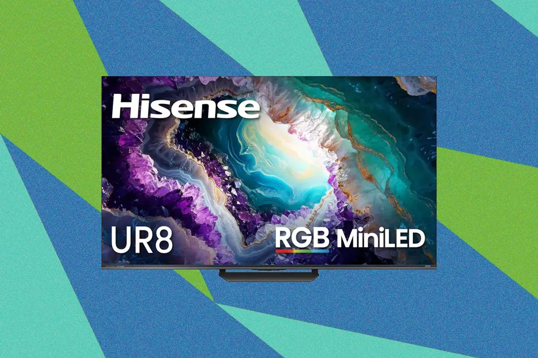 Hisense UR8 RGB MiniLED review: accurate colors, modest brightness