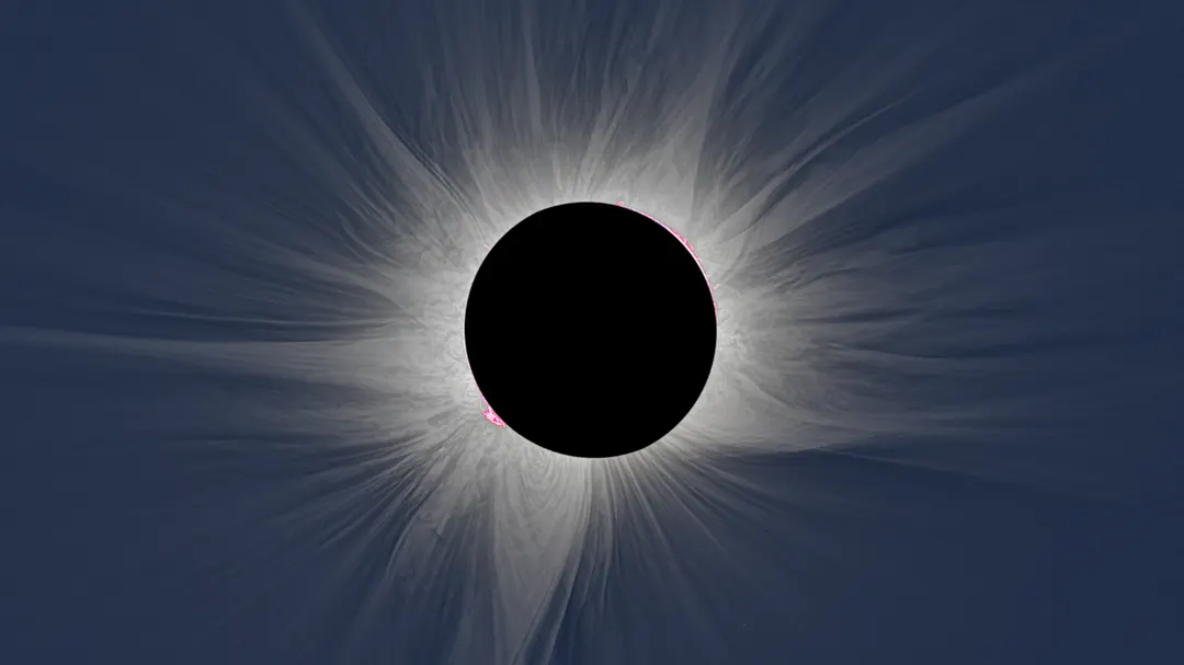 Aug. 12 eclipse photos reveal 'smoke rings' and a giant coronal hole in the sun's atmosphere
