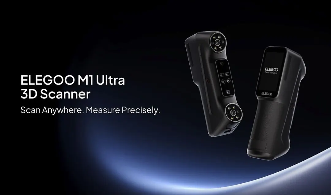 Elegoo launches M1 Ultra 3D scanner with 0.02mm accuracy for $1,599
