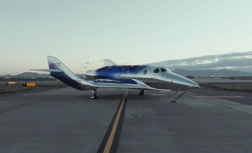 Virgin Galactic flies Apeiron spacecraft to Spaceport America
