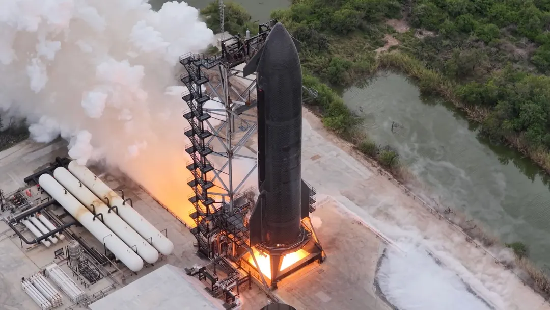 SpaceX static-fires Ship 42 ahead of landmark Starship Flight 15