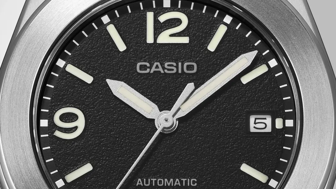Casio unveils first automatic titanium watch CMK-100 from $320