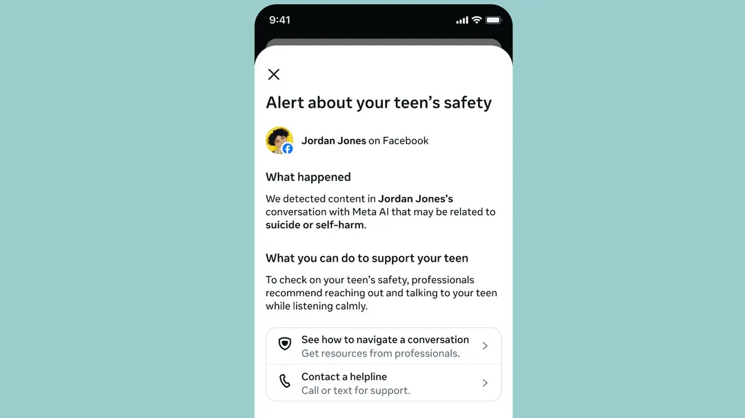 Meta will alert parents if teens repeatedly search for self-harm content